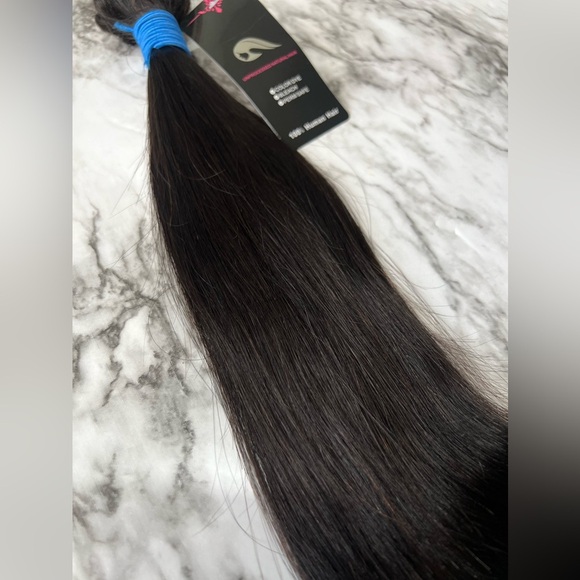 16 Inch Brazilian 100% Human Virgin Hair Unprocessed Natural Straight black - Picture 5 of 10
